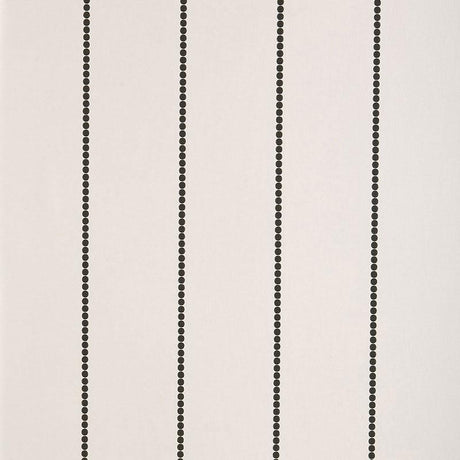 Schumacher Gabrielle Stripe Graphite Wallpaper