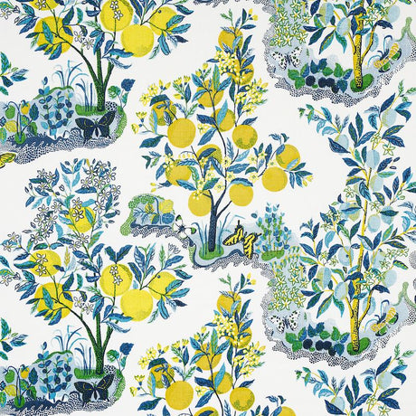 Schumacher Citrus Garden Pool Fabric