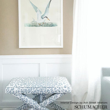 Schumacher Iconic Leopard Green Fabric