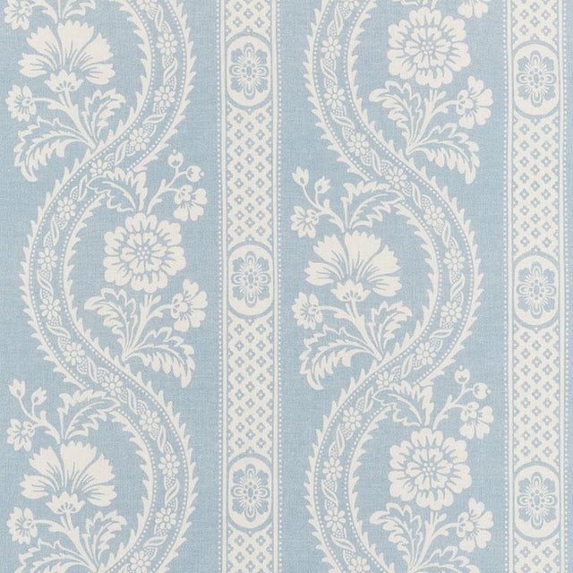 Schumacher Versailles Blue Fabric