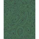 Cole & Son MALACHITE EMERALD/BLACK Wallpaper