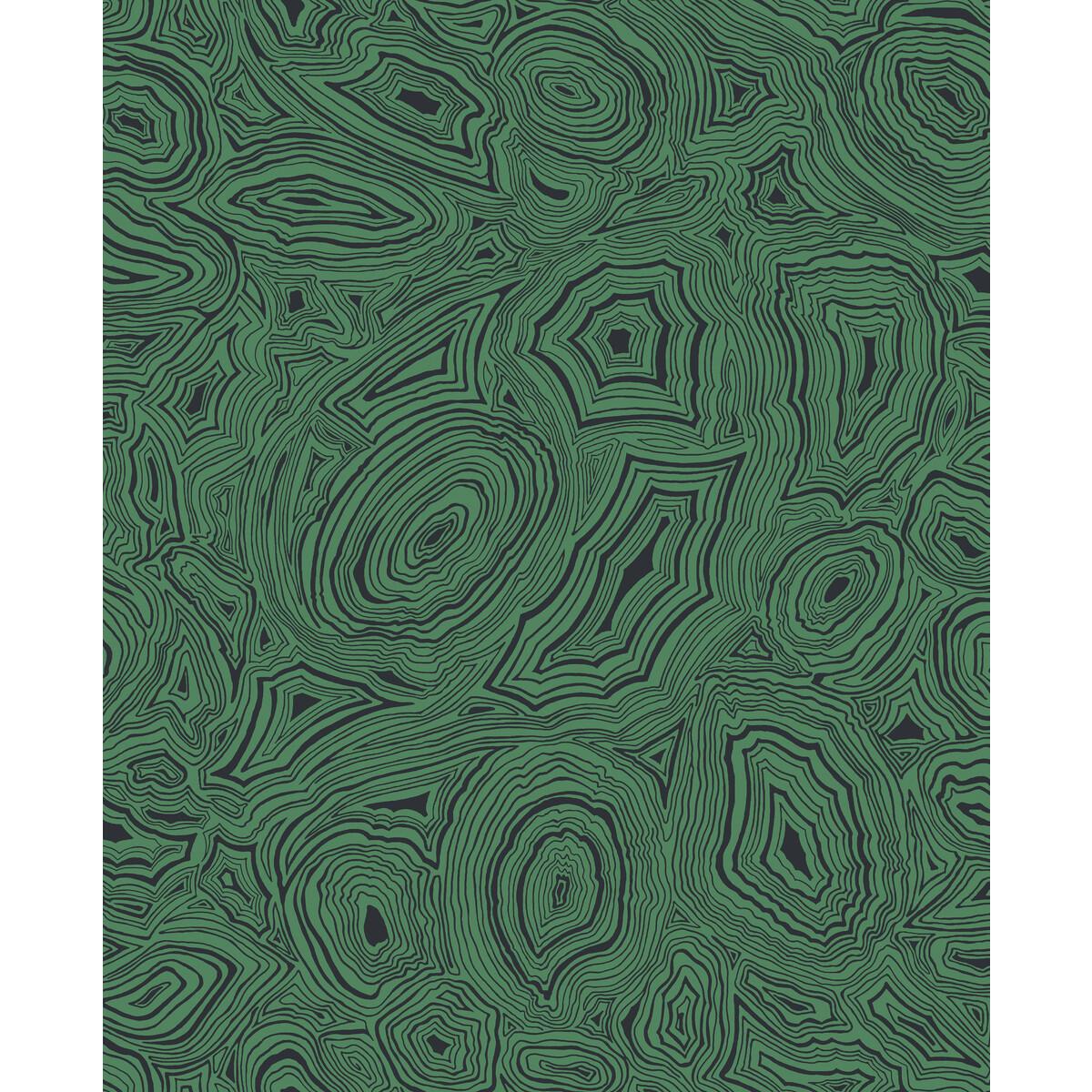 Cole & Son Malachite Emerald/Black Wallpaper