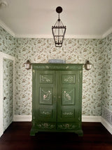 Cole & Son Hummingbirds Blue Multi-Colour Wallpaper