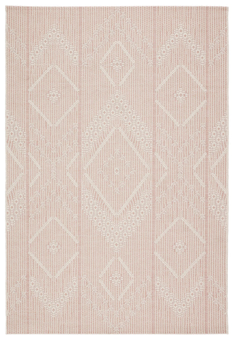 Jaipur Living Monteclair Shiloh Tribal Light Pink / Cream 2' x 3'7" Rug