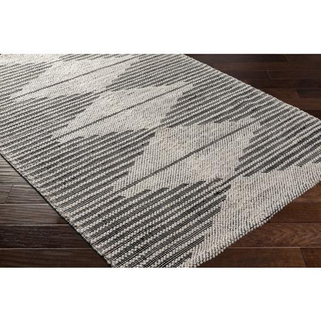 Surya Daffodil DFF-2306 Black Ivory 2'6" x 8' Rug