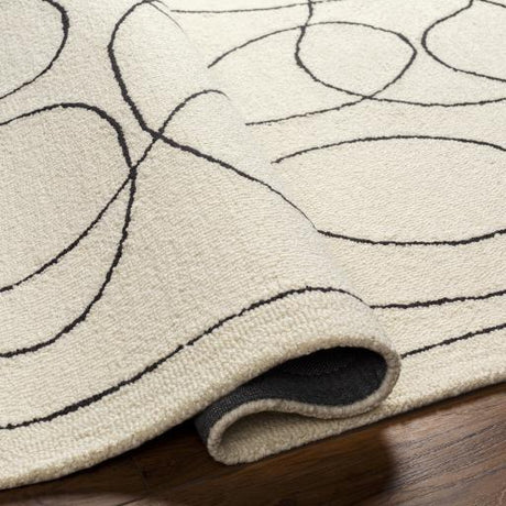 Surya Granada GND-2344 Beige Black 5' x 7'6" Rug