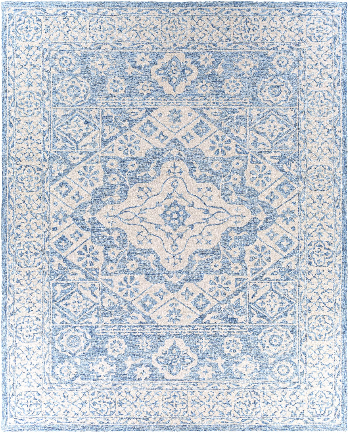 Surya Serafina SRF-2018 Ice Blue Ivory 9' x 13' Rug