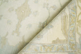 Exquisite Antique Weave Oushak Hand-knotted New Zealand Wool Beige/Blue/Brown Area Rug 6.0'X9.0' Rug