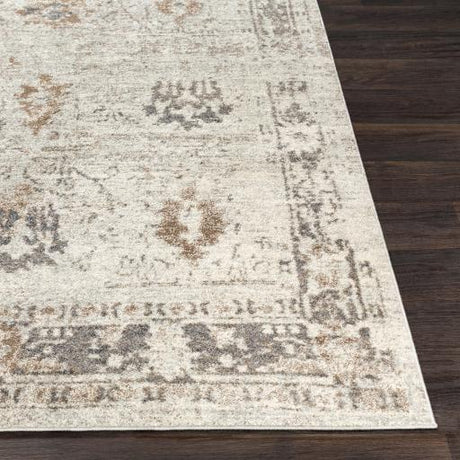 Surya Chelsea CSA-2323 Camel Charcoal 4'3" x 5'7" Rug