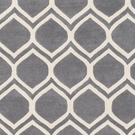 Surya Transit AWTR-2327 Charcoal Cream 9' x 13' Rug