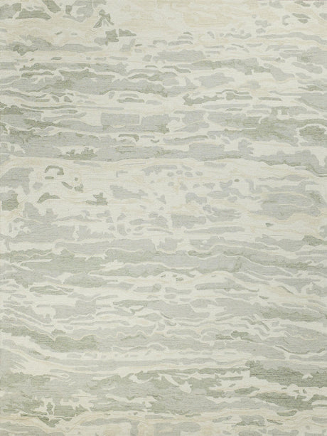 Exquisite Rugs Exquisite Rugs Cortero Handmade Hand Tufted New Zealand Wool Green/Ivory 12' x 15' Area Rug