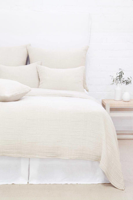 Pom Pom ARROWHEAD - CREAM - K BLANKET 110" X 90"