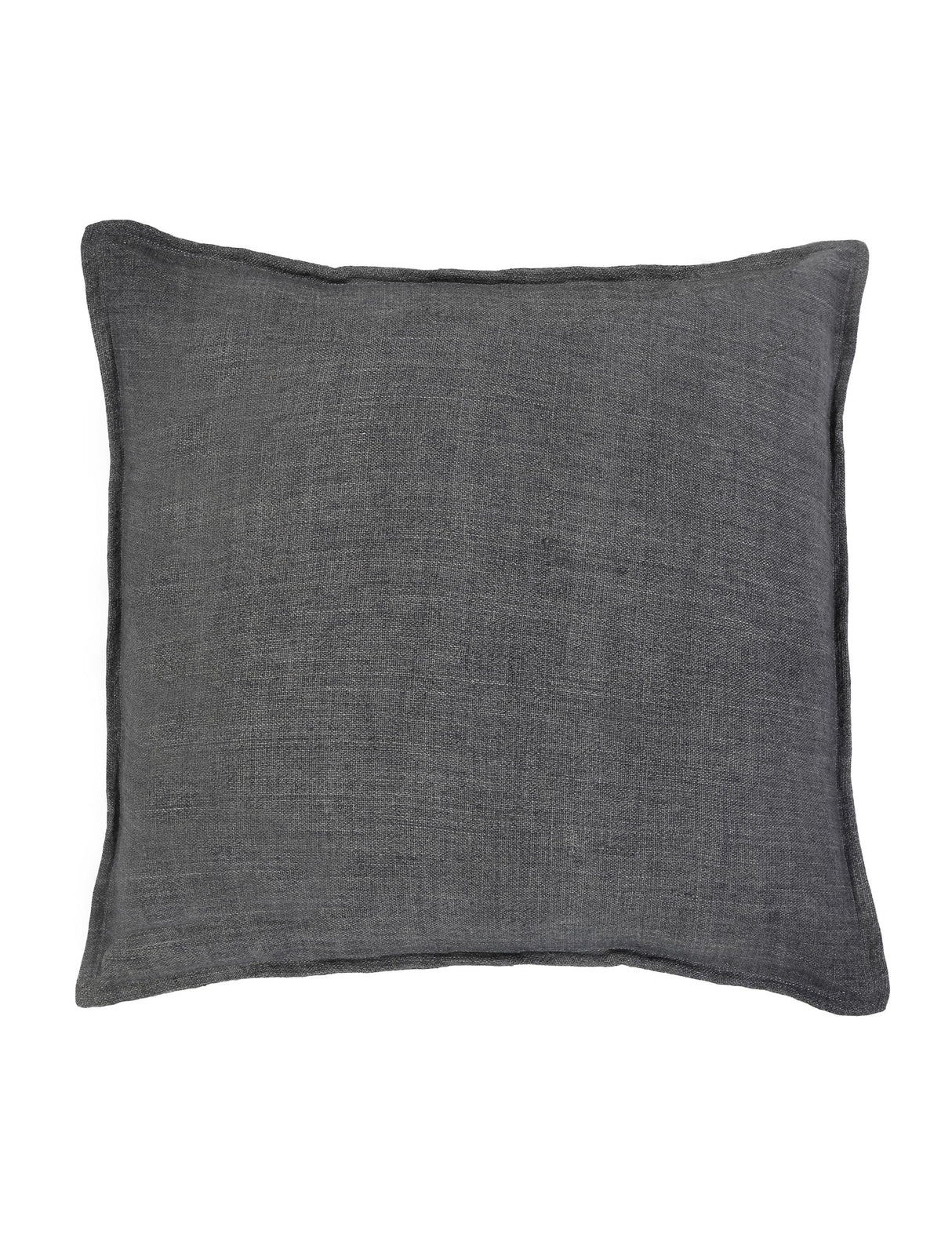 Pom Pom MONTAUK - QUEEN BLANKET 90" X 90" - CHARCOAL