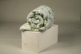 FAM Home Everyday Essentials POP-OF-COLOURS King White/ sage green Comforter