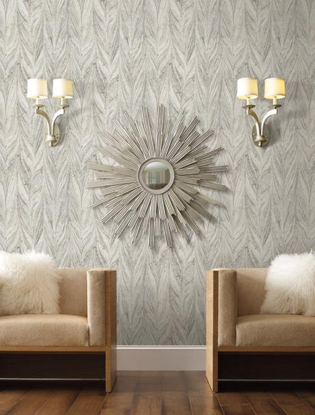 Antonina Vella Ebru Marble Cool Grey Wallpaper